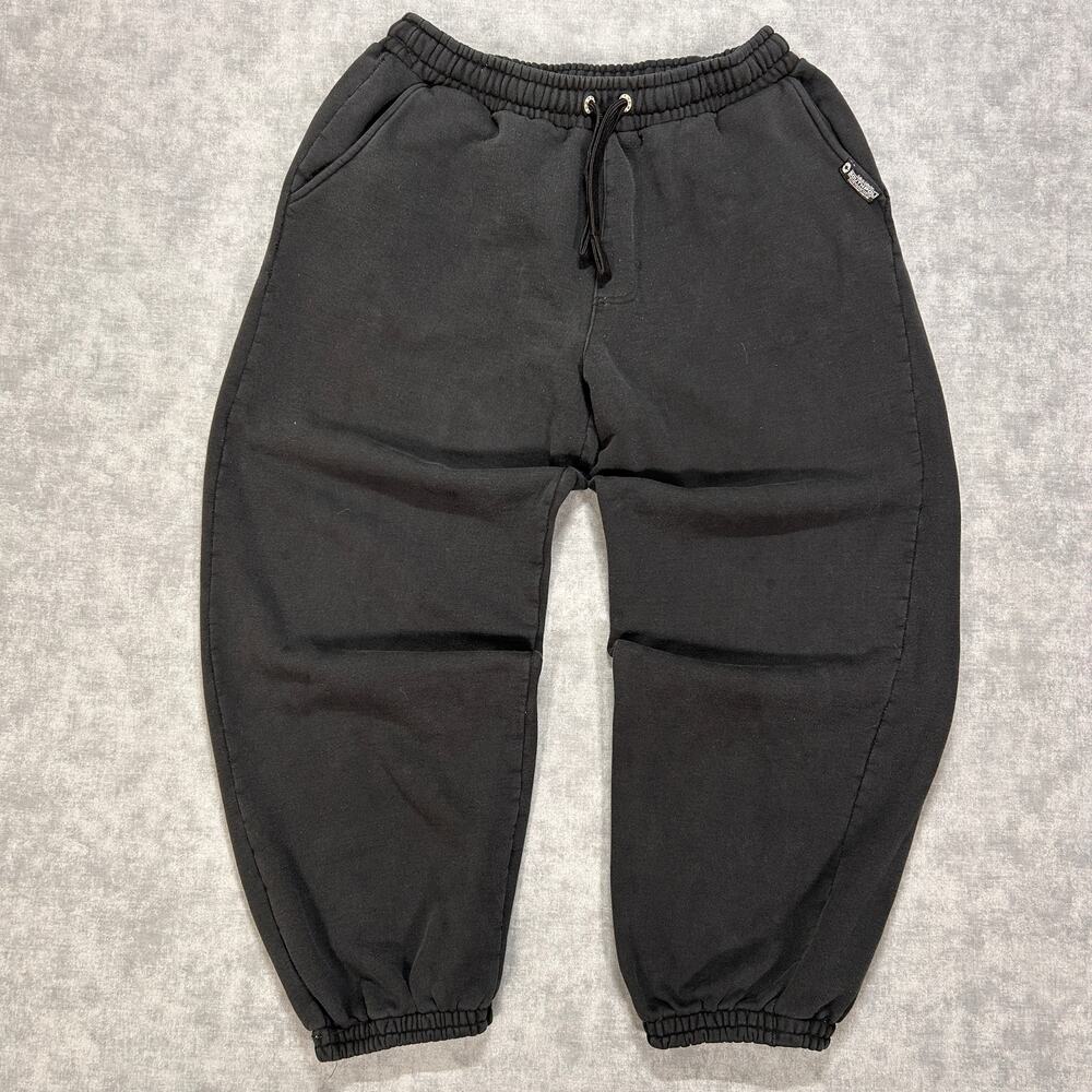 Vintage 2000s South Pole Sweatpants Mens XL Black Baggy Fleece Y2K Cuffed